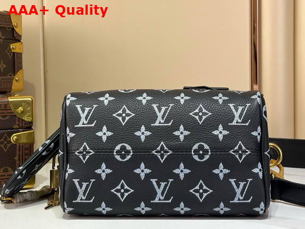 Louis Vuitton Speedy P9 Bandouliere 20 in Monogram Firefly Calfskin Replica
