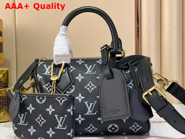 Louis Vuitton Speedy P9 Bandouliere 20 in Monogram Firefly Calfskin Replica