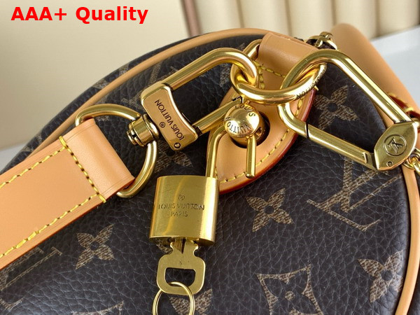 Louis Vuitton Speedy P9 Bandouliere 25 Brown Monogram Leather Replica