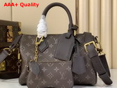 Louis Vuitton Speedy P9 Bandouliere 25 Coffee Bean Calfskin Leather Monogram Print M27974 Replica
