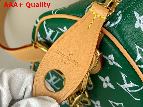 Louis Vuitton Speedy P9 Bandouliere 25 Green Monogram Leather M24423 Replica