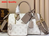 Louis Vuitton Speedy P9 Bandouliere 25 in Monogram Cloud Calfskin Leather M2A412 Replica
