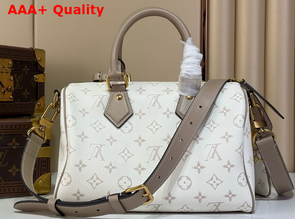 Louis Vuitton Speedy P9 Bandouliere 25 in Monogram Cloud Calfskin Leather M2A412 Replica