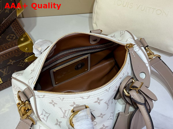 Louis Vuitton Speedy P9 Bandouliere 25 in Monogram Cloud Calfskin Leather M2A412 Replica