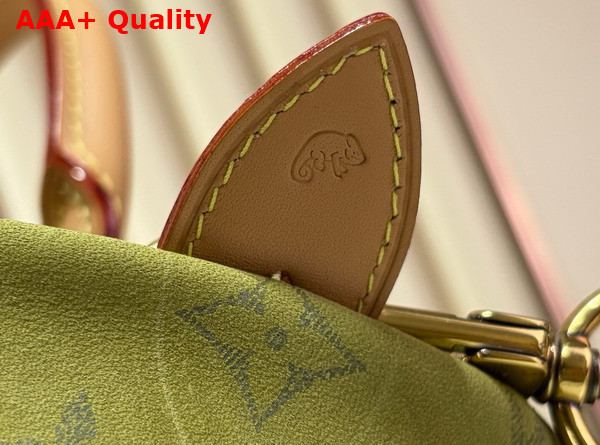 Louis Vuitton Speedy P9 Bandouliere 25 in Monogram Green Dew Calfskin Leather M2A411 Replica