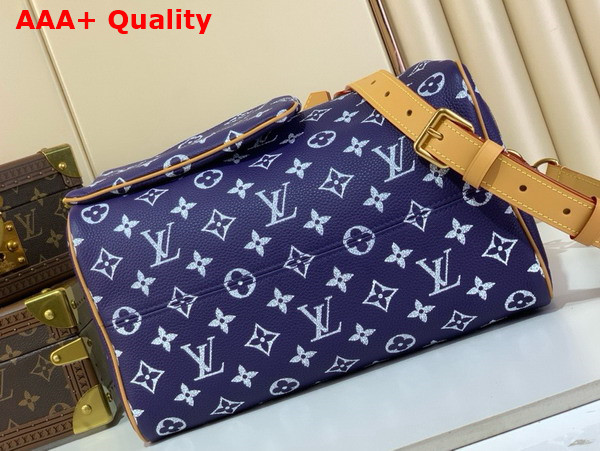 Louis Vuitton Speedy P9 Bandouliere 30 Bag in Amethyste Purple Monogram Calf Leather Replica
