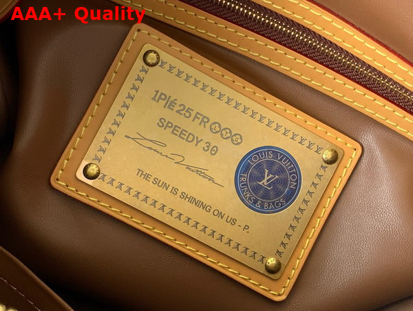 Louis Vuitton Speedy P9 Bandouliere 30 Bag in Amethyste Purple Monogram Calf Leather Replica