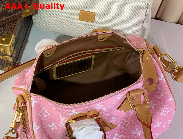 Louis Vuitton Speedy P9 Bandouliere 30 Bag in Candy Pink Calf Leather M13914 Replica