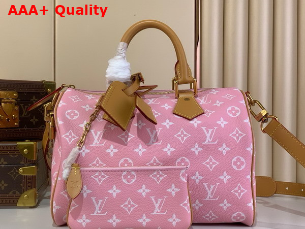 Louis Vuitton Speedy P9 Bandouliere 30 Bag in Candy Pink Calf Leather M13914 Replica
