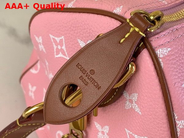 Louis Vuitton Speedy P9 Bandouliere 30 Bag in Candy Pink Monogram Calf Leather Replica