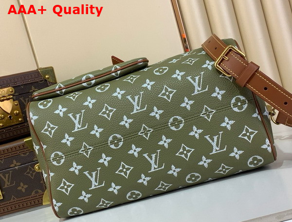 Louis Vuitton Speedy P9 Bandouliere 30 Bag in Green Sancha Calf Leather M15241 Replica