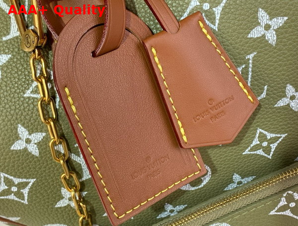 Louis Vuitton Speedy P9 Bandouliere 30 Bag in Green Sancha Calf Leather M15241 Replica