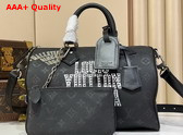 Louis Vuitton Speedy P9 Bandouliere 30 Jackets Autres Cuirs Black Cowhide Leather M26180 Replica