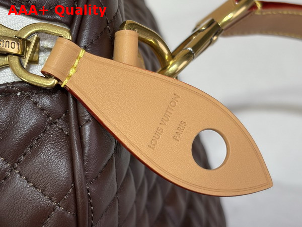Louis Vuitton Speedy P9 Bandouliere 30 Reversible Monogram Cloud Calfskin Leather M2A409 Replica