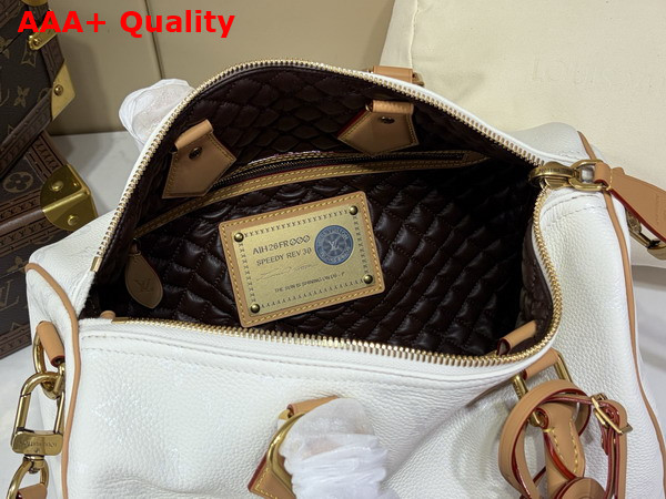 Louis Vuitton Speedy P9 Bandouliere 30 Reversible Monogram Cloud Calfskin Leather M2A409 Replica