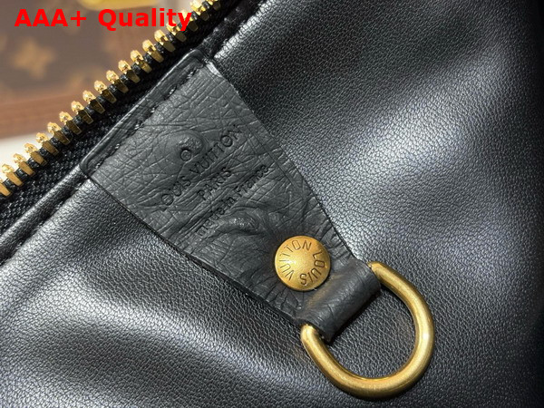 Louis Vuitton Speedy P9 Bandouliere 30 in Black Ostrich Leather Replica
