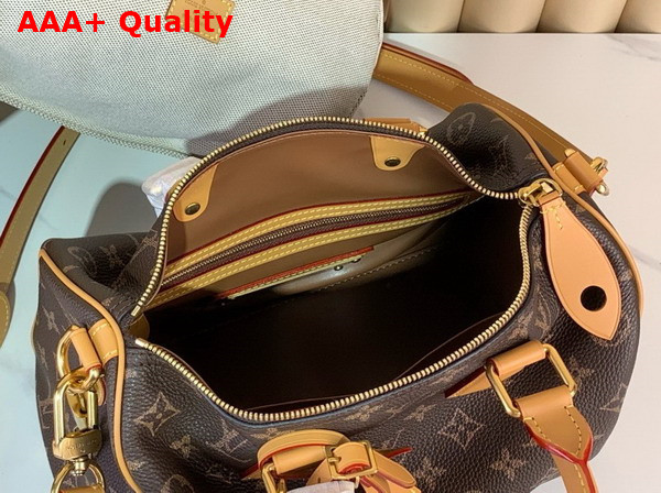 Louis Vuitton Speedy P9 Bandouliere 30 in Brown Monogram Leather Replica
