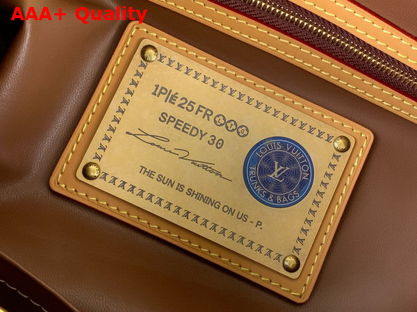 Louis Vuitton Speedy P9 Bandouliere 30 in Brown Monogram Leather Replica