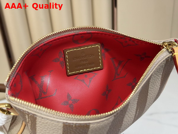 Louis Vuitton Speedy P9 Bandouliere 30 in Camel Washed Stripes Calfskin Leather Replica