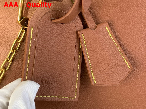 Louis Vuitton Speedy P9 Bandouliere 40 Bag in Cognac Calfskin Leather M12672 Replica