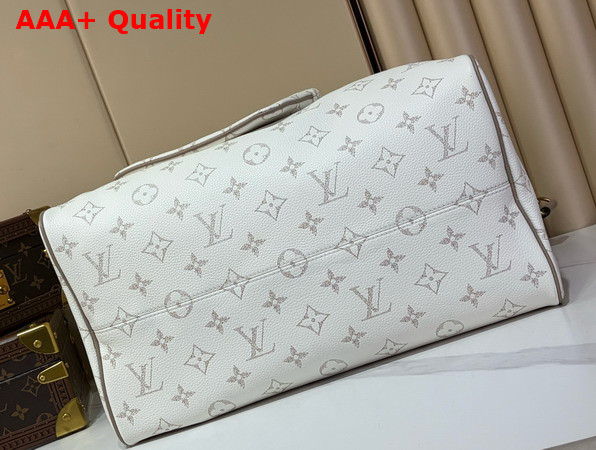 Louis Vuitton Speedy P9 Bandouliere 40 Monogram Cloud Calfskin Leather M2A036 Replica