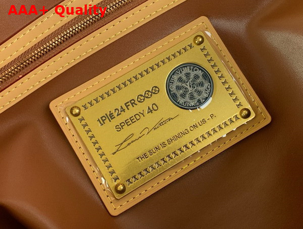 Louis Vuitton Speedy P9 Bandouliere 40 Monogram Soft Calfskin M24422 Replica