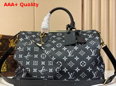 Louis Vuitton Speedy P9 Bandouliere 40 in Monogram Firefly Calfskin M2A709 Replica