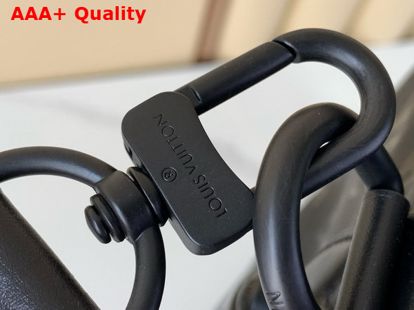 Louis Vuitton Speedy P9 Bandouliere 50 in Ultra Black Calf Leather with a Monogram Print M14022 Replica