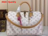 Louis Vuitton Speedy Soft 30 Lucky Monogram Dune Pink Coated Canvas M15108 Replica