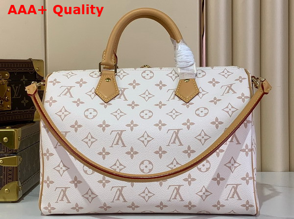 Louis Vuitton Speedy Soft 30 Lucky Monogram Dune Pink Coated Canvas M15108 Replica