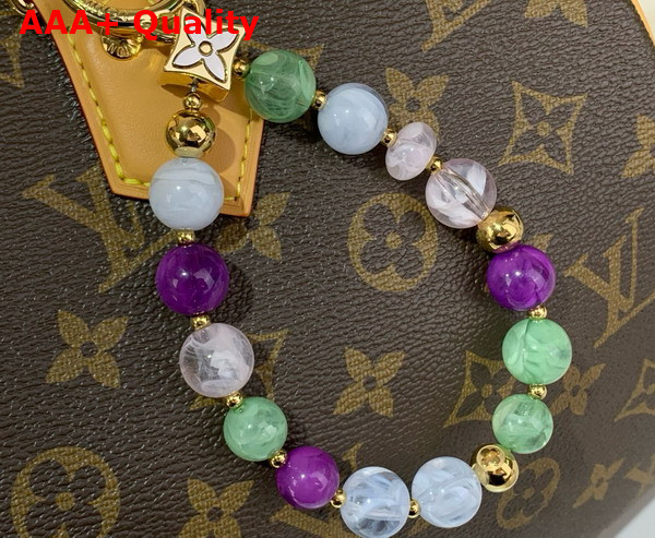 Louis Vuitton Speedy Soft 30 Lucky Monogram Greeen Coated Canvas M15107 Replica