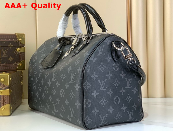 Louis Vuitton Speedy Soft 30 Monogram Eclipse Canvas M15102 Replica