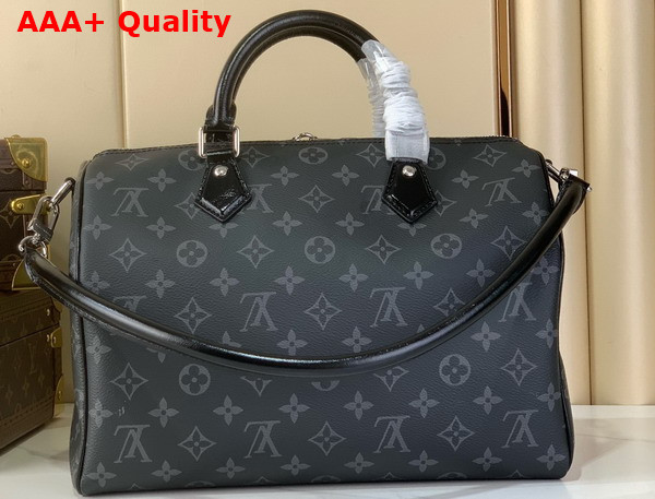 Louis Vuitton Speedy Soft 30 Monogram Eclipse Canvas M15102 Replica