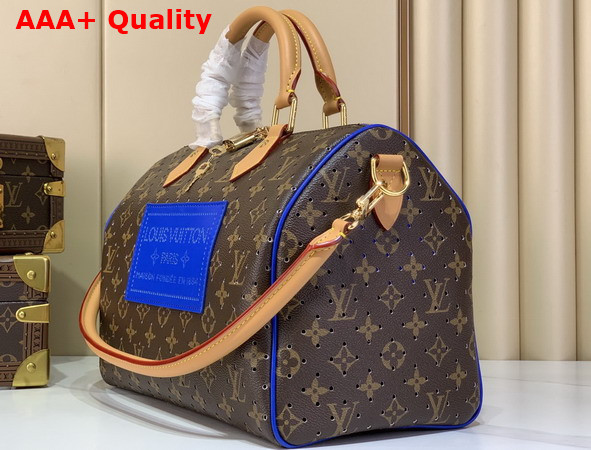 Louis Vuitton Speedy Soft 30 Neon Wave Monogram Perfo Signature M29143 Replica