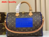 Louis Vuitton Speedy Soft 30 Neon Wave Monogram Perfo Signature M29143 Replica