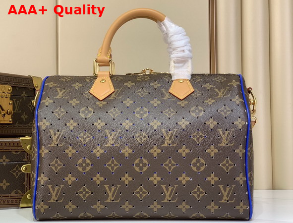 Louis Vuitton Speedy Soft 30 Neon Wave Monogram Perfo Signature M29143 Replica