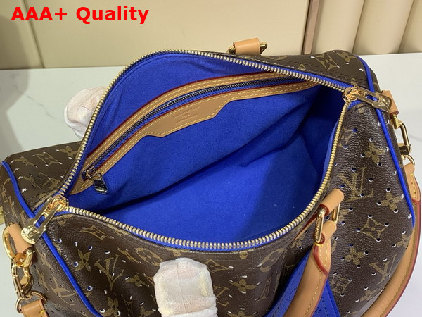 Louis Vuitton Speedy Soft 30 Neon Wave Monogram Perfo Signature M29143 Replica