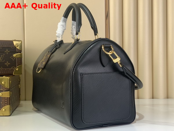 Louis Vuitton Speedy Soft 30 in Black Epi Leather M25671 Replica