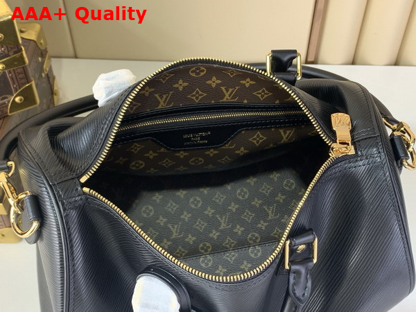 Louis Vuitton Speedy Soft 30 in Black Epi Leather M25671 Replica