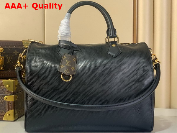 Louis Vuitton Speedy Soft 30 in Black Epi Leather M25671 Replica