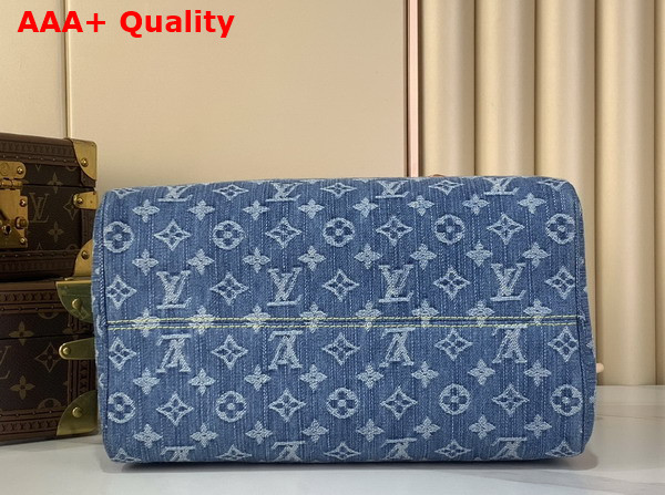 Louis Vuitton Speedy Soft 30 in Blue Denim M14430 Replica