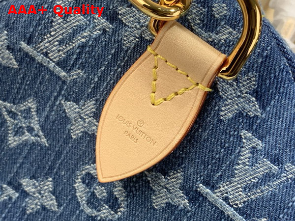 Louis Vuitton Speedy Soft 30 in Blue Denim M14430 Replica