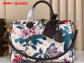 Louis Vuitton Speedy Soft 30 in Monogram Dune Coated Canvas with Pretty Flora and Fauna M29066 Replica