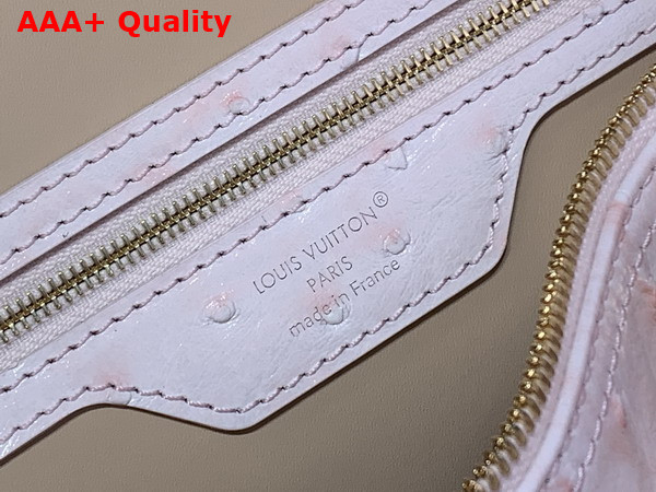 Louis Vuitton Speedy Soft 30 in Pale Pink Ostrich Leather Replica