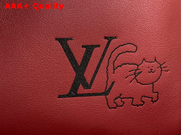 Louis Vuitton Speedy Soft 30 in Plum Calfskin Leather M25766 Replica