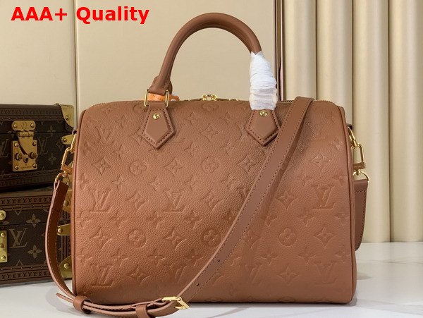 Louis Vuitton Speedy Soft 30 in Tan Mnogram Empreinte Leather M28662 Replica