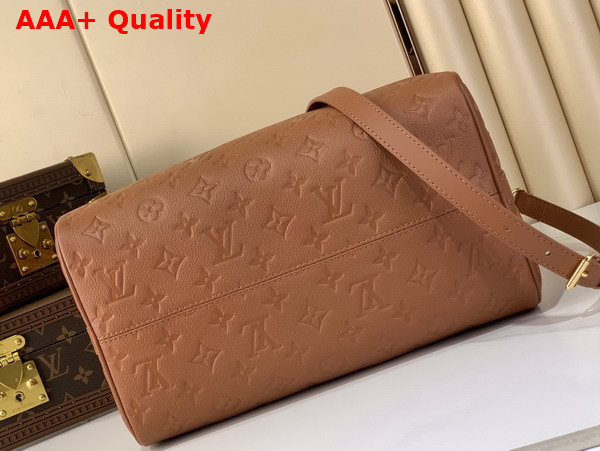 Louis Vuitton Speedy Soft 30 in Tan Mnogram Empreinte Leather M28662 Replica