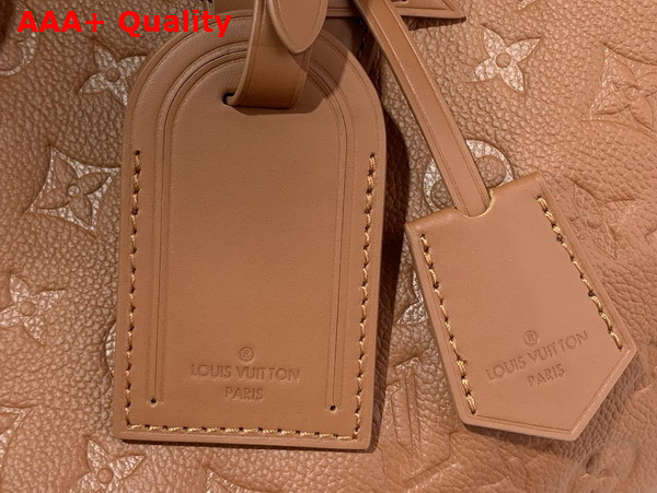 Louis Vuitton Speedy Soft 30 in Tan Mnogram Empreinte Leather M28662 Replica