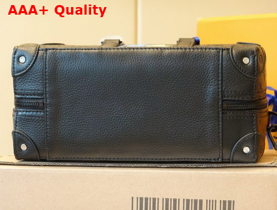 Louis Vuitton Speedy Soft Trunk Black Taurillon Monogram Leather M57410 Replica