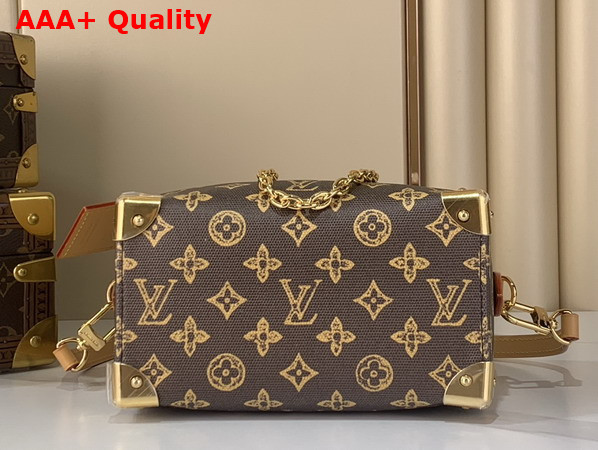 Louis Vuitton Speedy Trunk 20 Monogram Origine Ebene Coated Canvas M28102 Replica